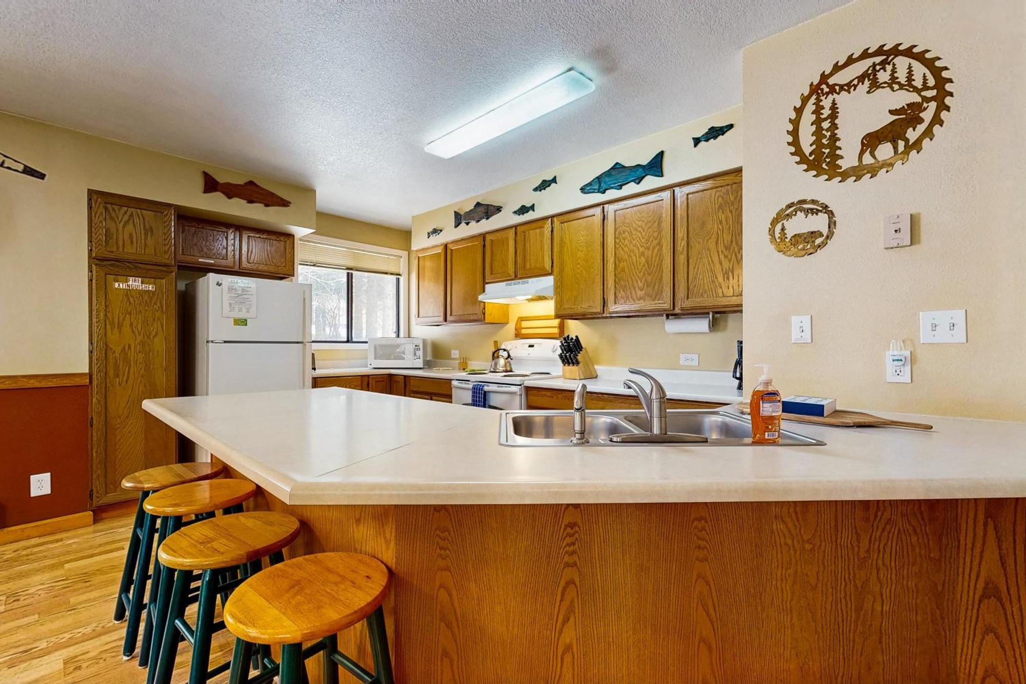 Aspen Village Golf Course Condo - Snowshoes McCall Bagian luar foto